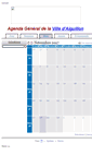 Mobile Screenshot of agenda.ville-aiguillon.eu